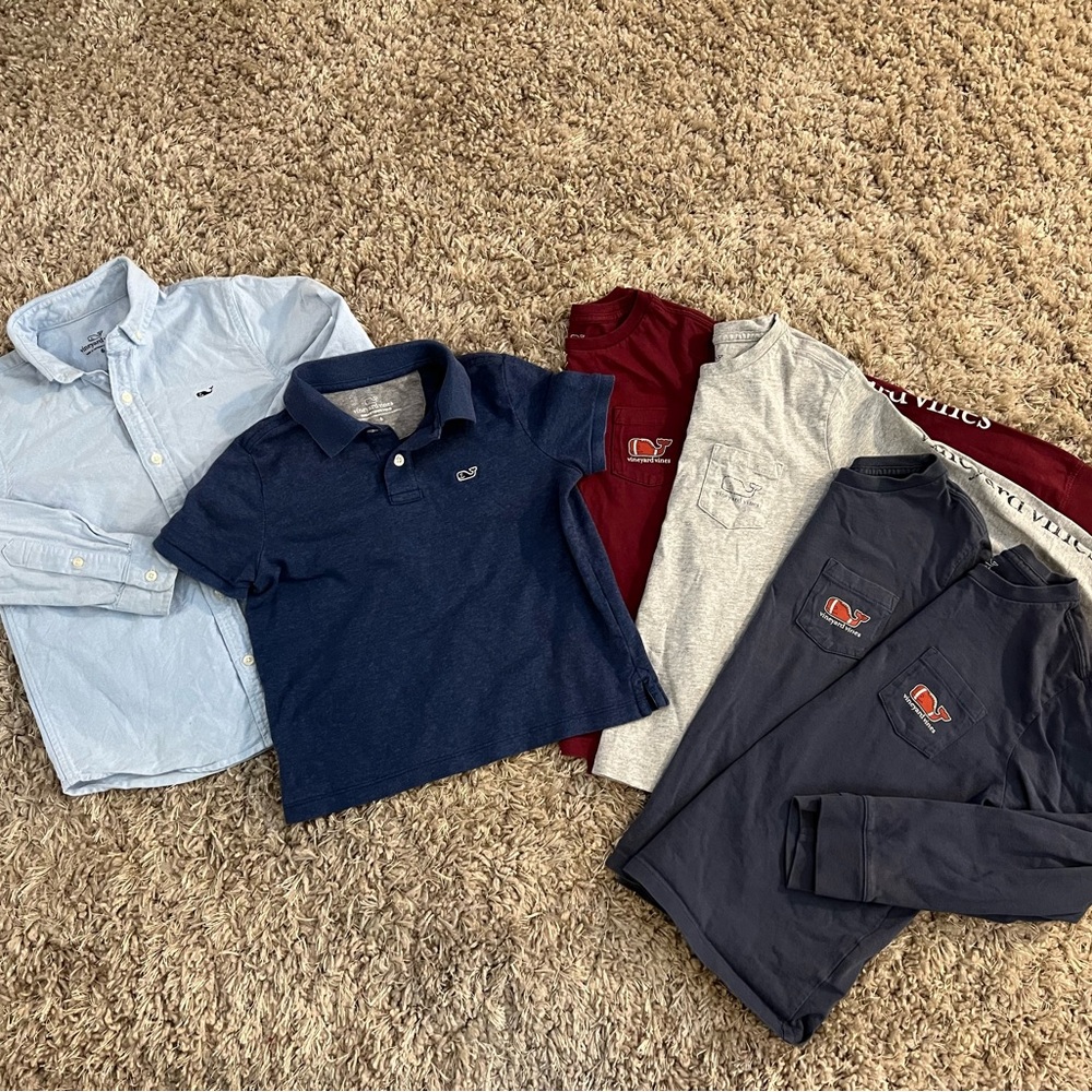 Vineyard Vines Kids' Shirt Collection - Boys size 6 & 7